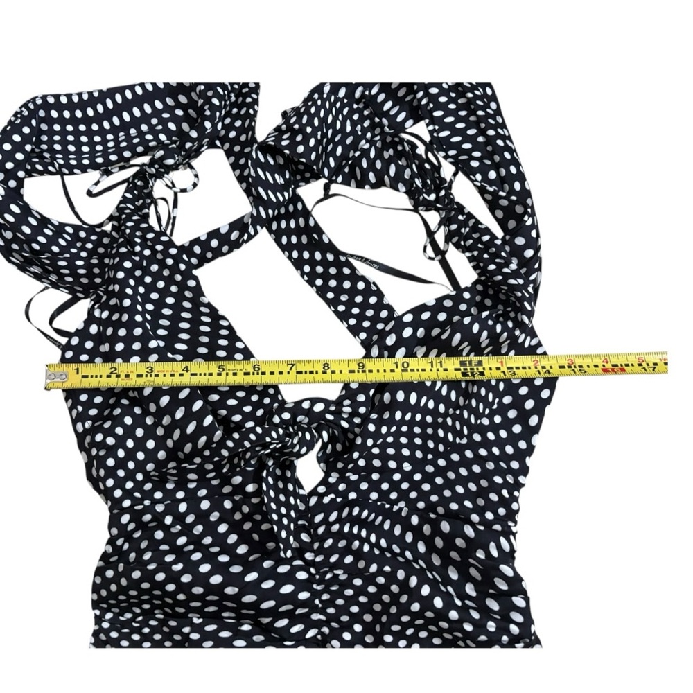 For Love & Lemons Beth Polka Dot Midi Dress - Picture 7 of 8